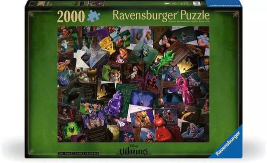 Ravensburger: Jigsaw Puzzle Disney Villainous: All Villains 2000 Pc Puzzle - GamesLand Canada