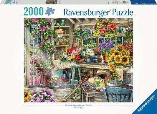 Ravensburger: Jigsaw Puzzle Gardener's Paradise - 2000 Pieces Puzzle - GamesLand Canada