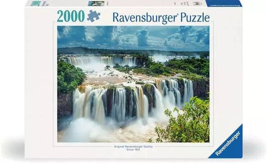 Ravensburger: Jigsaw Puzzle Iguazu Waterfalls, Brazil - 2000 Pieces Puzzle - GamesLand Canada