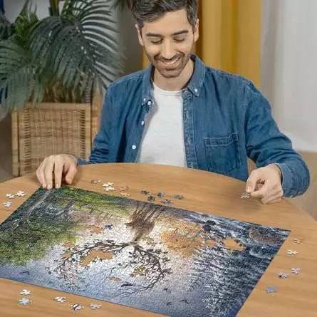 Ravensburger: Jigsaw Puzzle Magical Deer 1000 pc Puzzle - GamesLand Canada