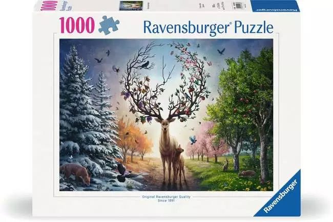 Ravensburger: Jigsaw Puzzle Magical Deer 1000 pc Puzzle - GamesLand Canada