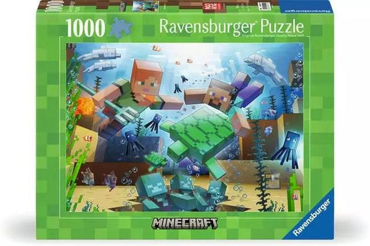Ravensburger: Jigsaw Puzzle Minecraft Mosaic 1000 Pieces Puzzle - GamesLand Canada