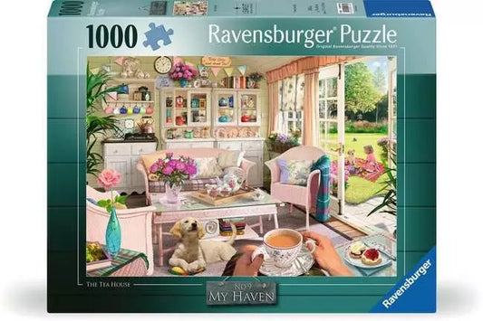 Ravensburger: Jigsaw Puzzle My Haven: The Tea House - 1000 Pieces Puzzle - GamesLand Canada