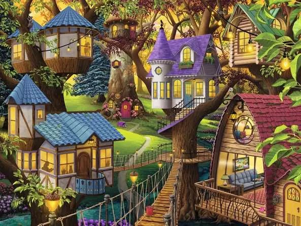 Ravensburger: Jigsaw Puzzle Nathanael Mortensen: Twilight in the Treetops - 1500 Pieces Puzzle - GamesLand Canada