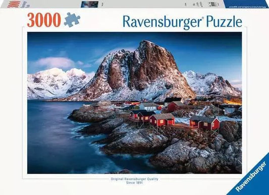 Ravensburger: Jigsaw Puzzle Norway: Hamnoy, Lofoten - 3000 Pieces Puzzle - GamesLand Canada