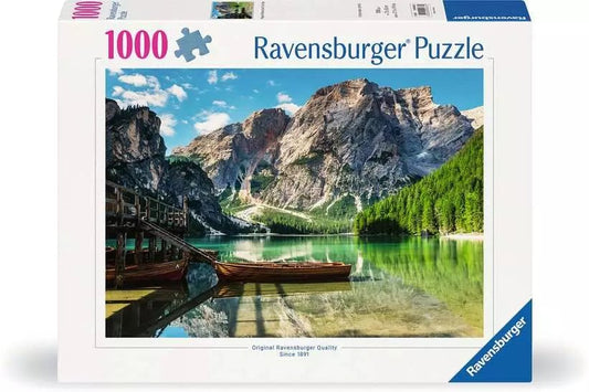 Ravensburger: Jigsaw Puzzle Pragser Wildsee, South Tyrol, Italy Puzzle 1000pcs - GamesLand Canada