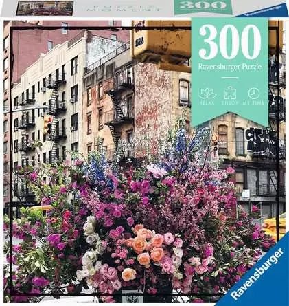 Ravensburger: Jigsaw Puzzle Puzzle Moments: Flowers in New York - 300 Pieces Puzzle - GamesLand Canada