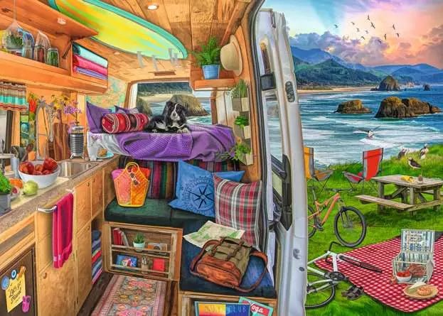 Ravensburger: Jigsaw Puzzle Rig Views - 1000 Pieces Puzzle - GamesLand Canada