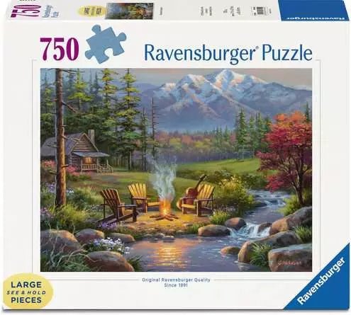 Ravensburger: Jigsaw Puzzle Riverside Livingroom - 750 Pieces Puzzle - GamesLand Canada