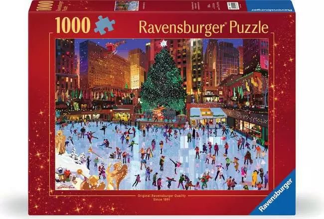 Ravensburger: Jigsaw Puzzle Rockefeller Center Joy 1000 Pc Puzzle - GamesLand Canada
