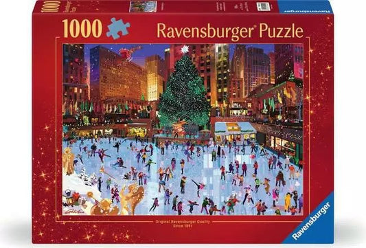 Ravensburger: Jigsaw Puzzle Rockefeller Center Joy 1000 Pc Puzzle - GamesLand Canada