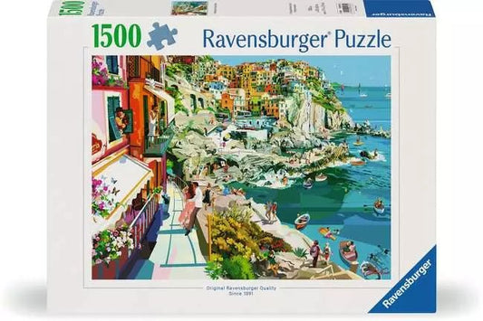 Ravensburger: Jigsaw Puzzle Romance in Cinque Terre - 1500 Pieces Puzzle - GamesLand Canada