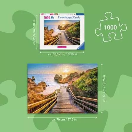 Ravensburger: Jigsaw Puzzle Stairway to Camilo Beach, Algarve 1000 Pc Puzzle - GamesLand Canada