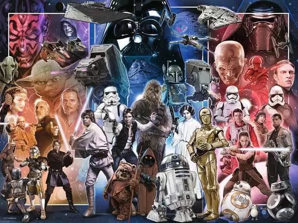 Ravensburger: Jigsaw Puzzle Star Wars Whole Universe - 1500 Pieces Puzzle - GamesLand Canada