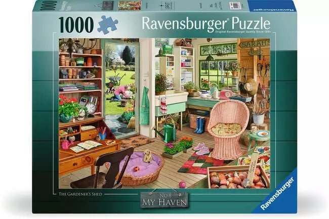 Ravensburger: Jigsaw Puzzle The Garden Shed - 1000 Pieces Puzzle - GamesLand Canada