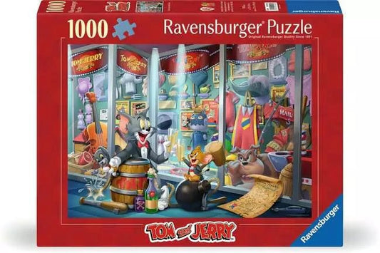Ravensburger: Jigsaw Puzzle Tom & Jerry Hall Of Fame - 1000 Pieces Puzzle - GamesLand Canada