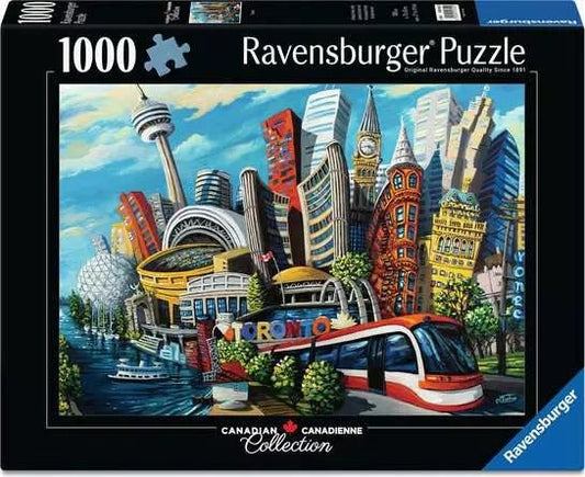Ravensburger: Jigsaw Puzzle Toronto 1000 Pc Puzzle - GamesLand Canada