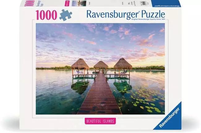Ravensburger: Jigsaw Puzzle Tropical Retreat 1000 Pc Puzzle - GamesLand Canada