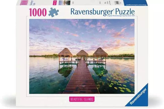 Ravensburger: Jigsaw Puzzle Tropical Retreat 1000 Pc Puzzle - GamesLand Canada