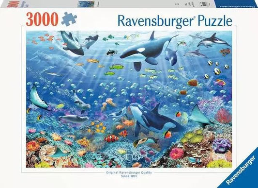 Ravensburger: Jigsaw Puzzle Underwater - 3000 Pieces Puzzle - GamesLand Canada