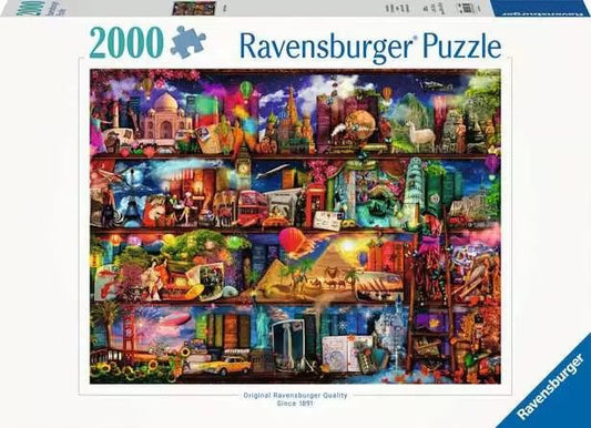 Ravensburger: Jigsaw Puzzle World of Books - 2000 Pieces Puzzle - GamesLand Canada