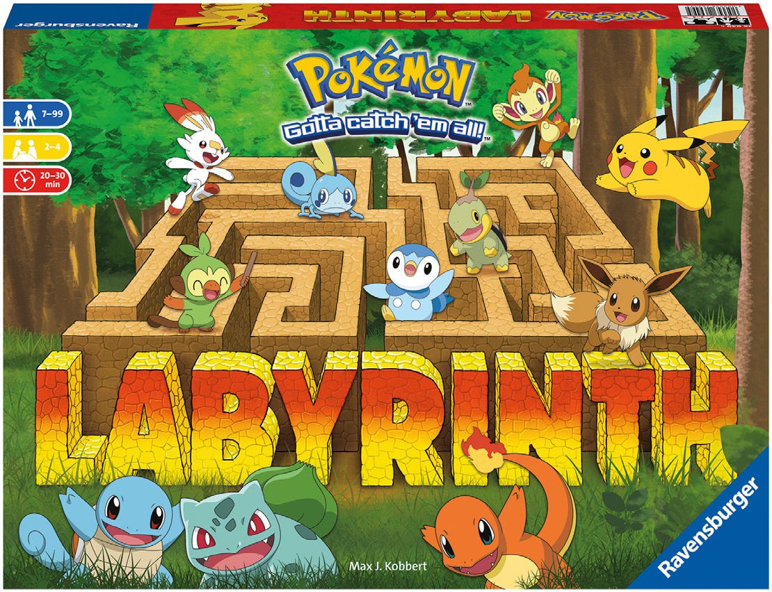 Ravensburger Pokémon Labyrinth Family Board Game for Kids & Adults - GamesLand Canada