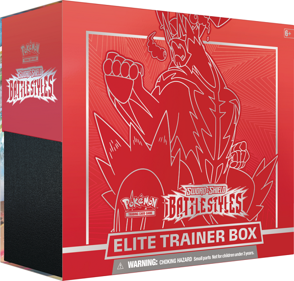 Pokemon TCG Sword & Shield Battle Styles Elite Trainer Box