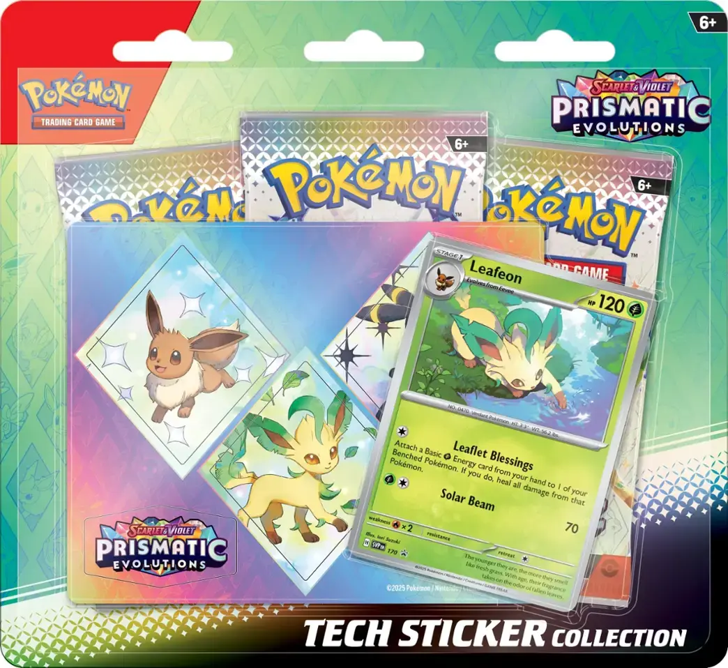 POKEMON SV8.5 PRISMATIC EVOLUTIONS TECH STICKER COLLECTION (1pc)