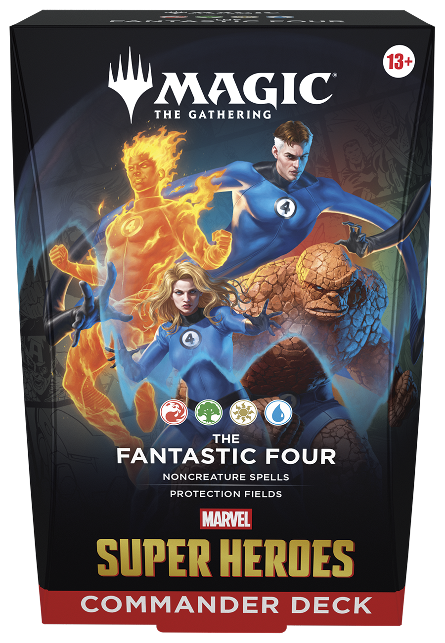 MAGIC THE GATHERING: MARVEL SUPER HEROES COMMANDER DECK - THE FANTASTIC FOUR