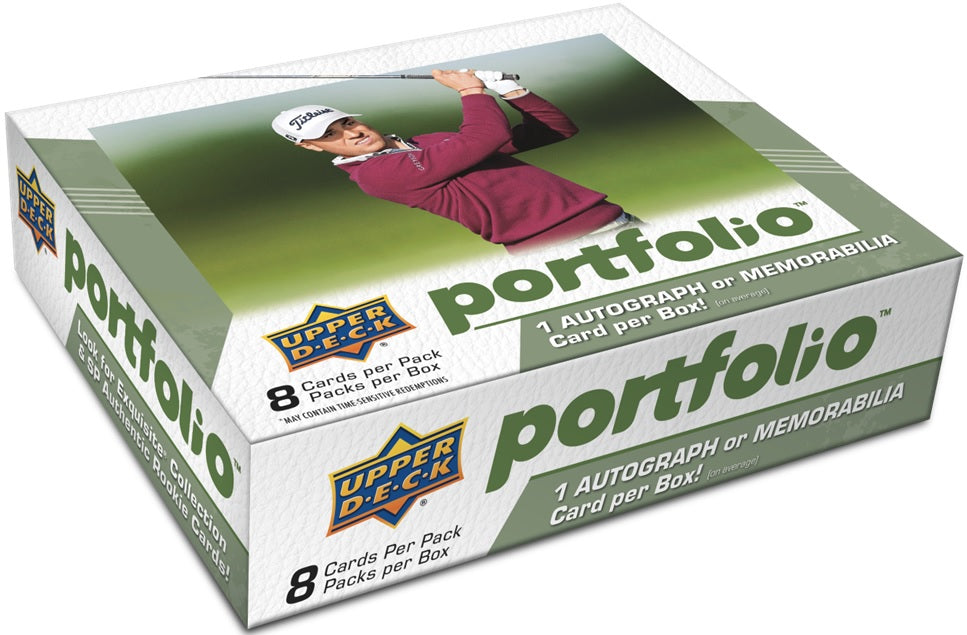 2024 Upper Deck Portfolio Golf Hobby Box