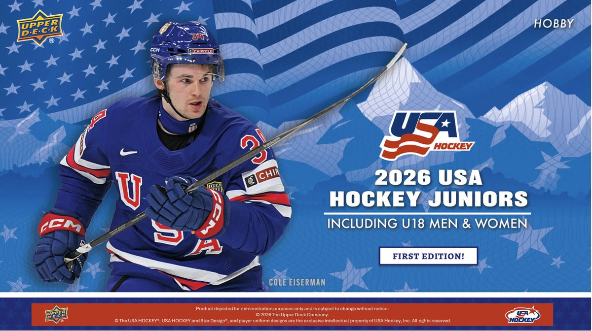 UPPER DECK TEAM USA JUNIORS HOCKEY 2026
