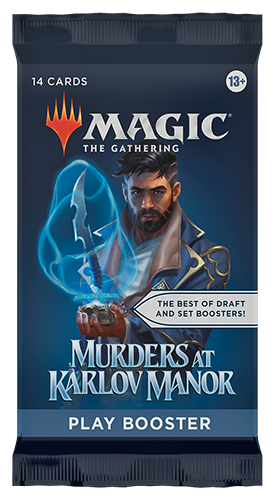 MAGIC: THE GATHERING MURDERS AT KARLOV MANOR PLAY BOOSTER PACK (1 RANDOM PACK)