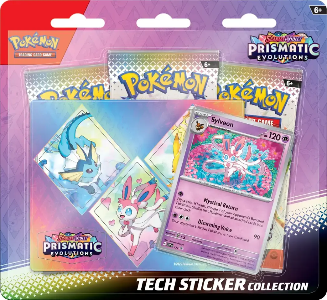 POKEMON SV8.5 PRISMATIC EVOLUTIONS TECH STICKER COLLECTION (1pc)