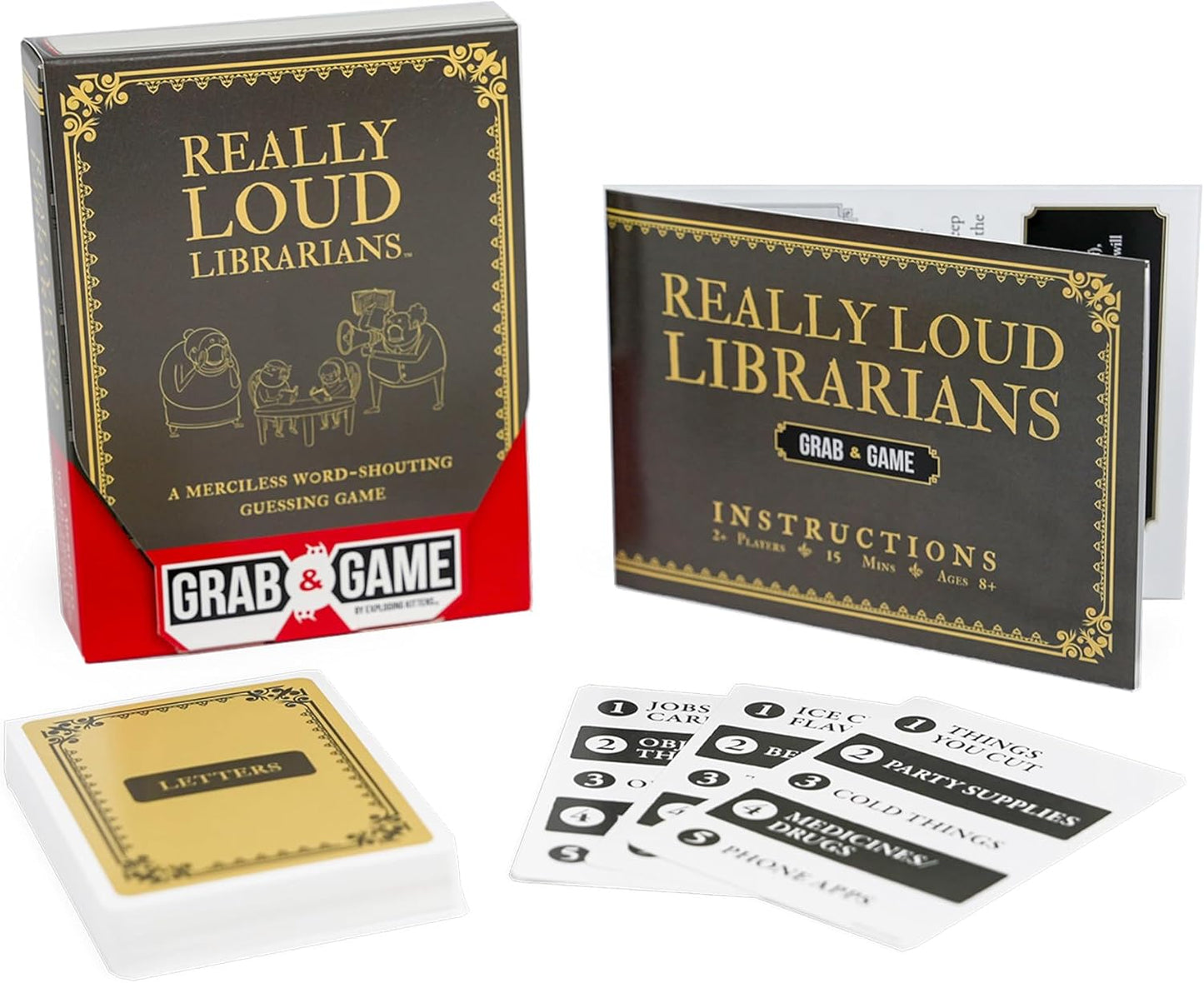 REALLY LOUD LIBRARIANS GRAB & GAME