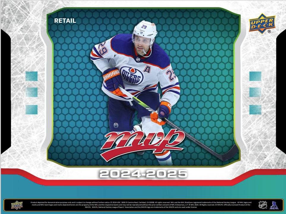 2024-25 Upper Deck MVP Hockey Cards