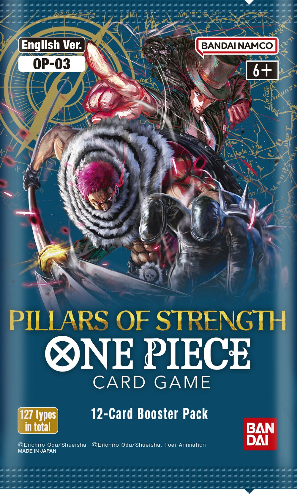 ONE PIECE CARD GAME OP-03 PILLARS OF STRENGTH BOOSTER PACK (random pack)