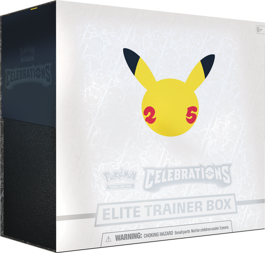 Pokemon TCG: Celebrations Elite Trainer Box 25th Anniversary