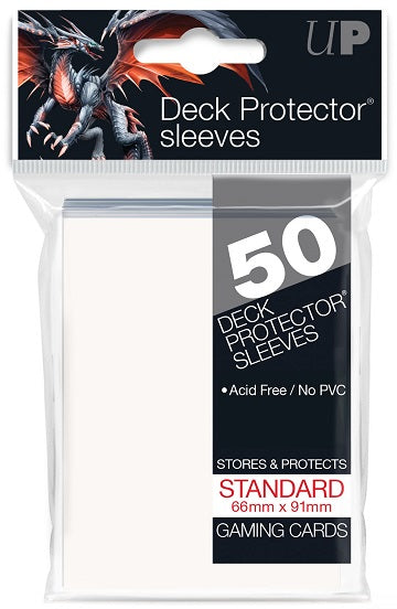 ULTRA PRO D-PRO 50CT WHITE