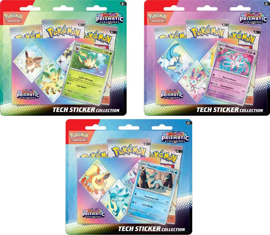 POKEMON SV8.5 PRISMATIC EVOLUTIONS TECH STICKER COLLECTION (1pc)