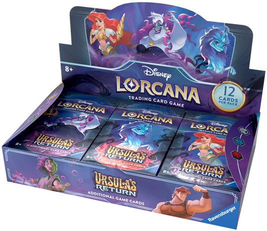 Disney Lorcana TCG: Ursula's Return Booster Box - 24 packs