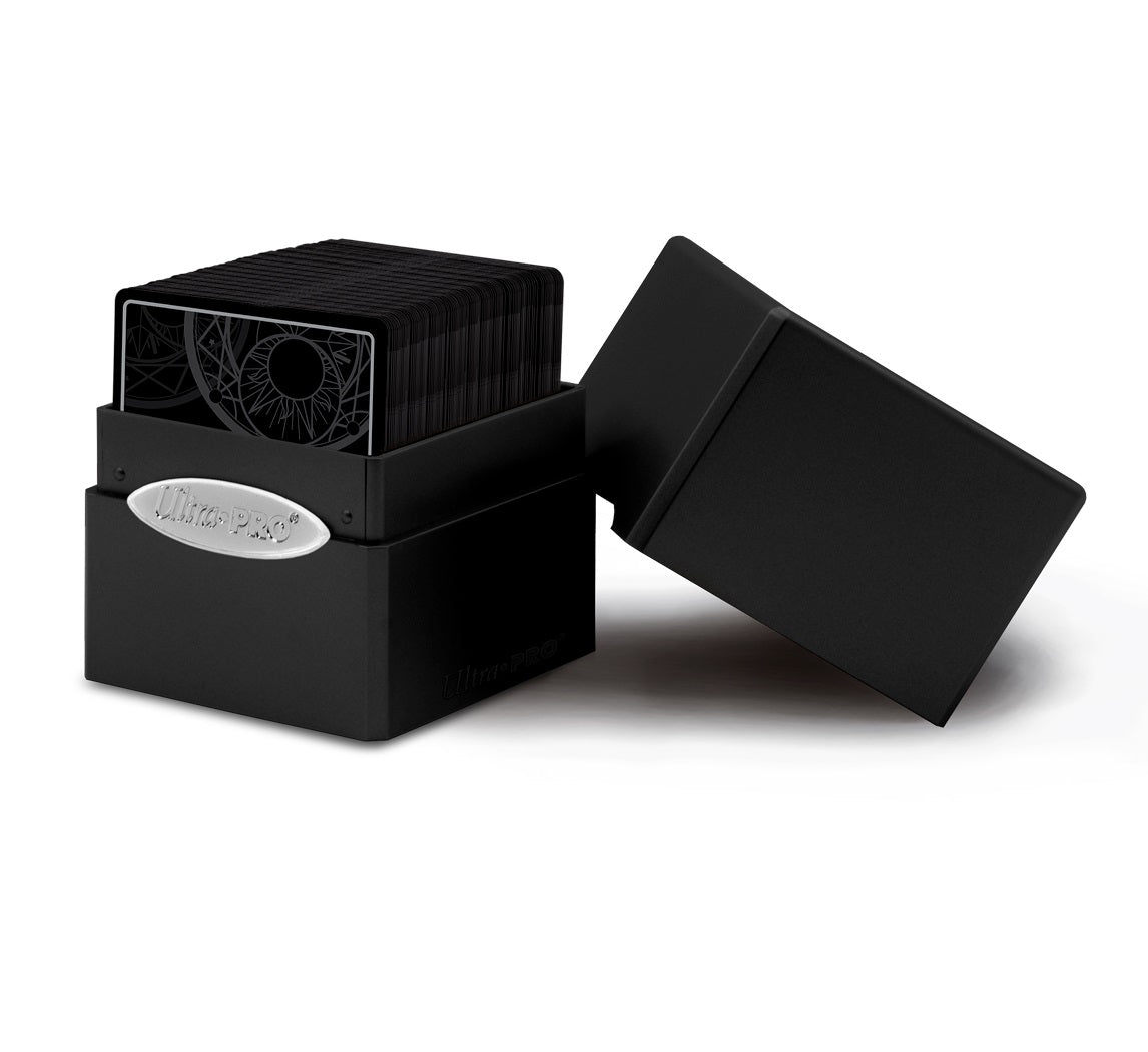 ULTRA PRO D-BOX SATIN CUBE JET BLACK