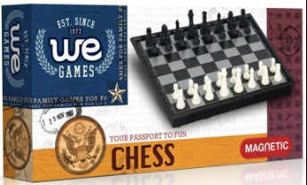 CHESS SET, 8" MAGNETIC FOLDING