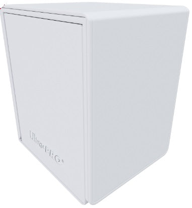 ULTRA PRO D-BOX ALCOVE FLIP VIVID WHITE