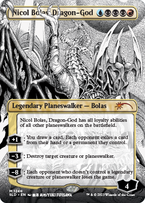 Magic The Gathering SECRET LAIR MORE BORDERLESS PLANESWALKERS