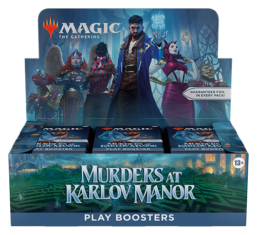 MAGIC: THE GATHERING MURDERS AT KARLOV MANOR PLAY BOOSTER PACK (1 RANDOM PACK)