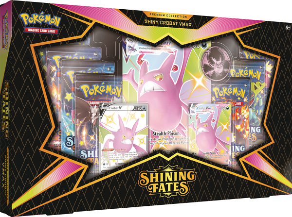 POKEMON SHINING FATES PREMIUM COLLECTION - CROBAT VMAX