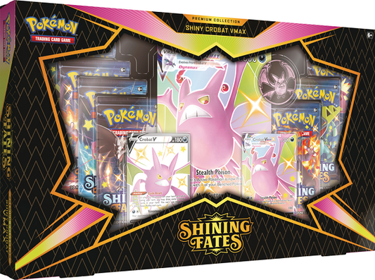 POKEMON SHINING FATES PREMIUM COLLECTION - CROBAT VMAX