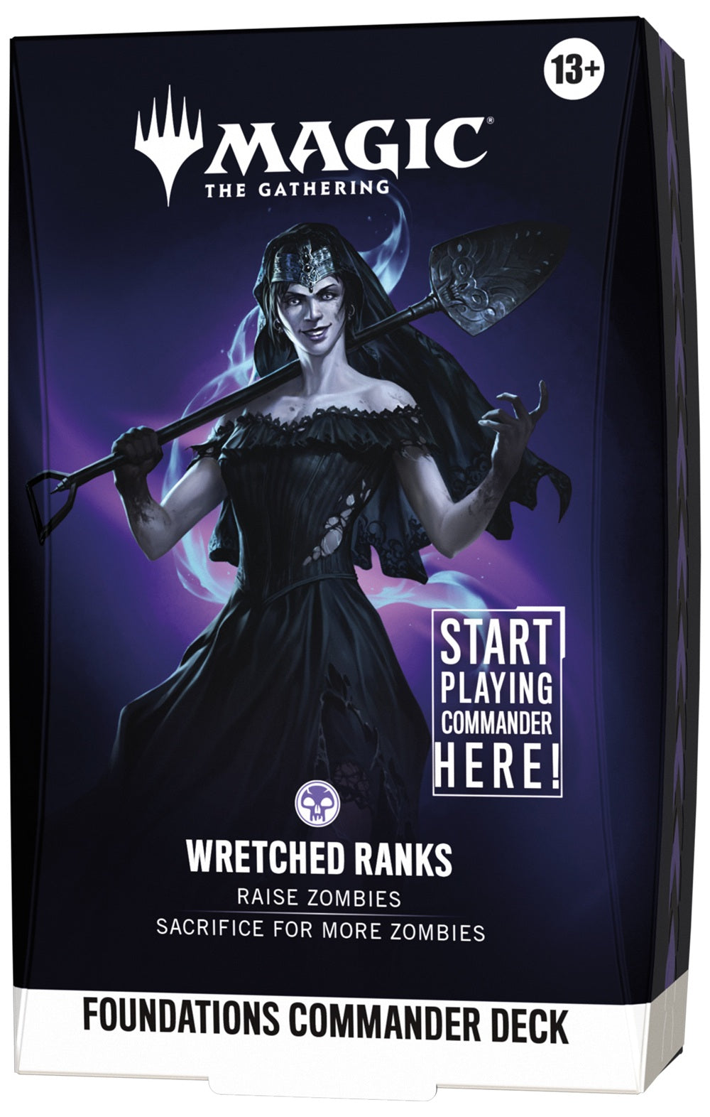 MAGIC THE GATHERING FOUNDATIONS COMMANDER DECK - WRETCHED RANKS