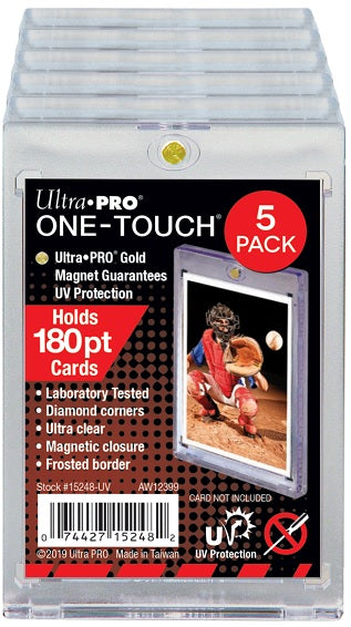 ULTRA PRO 1TOUCH 180PT MAGNETIC HOLDER 5-PACK