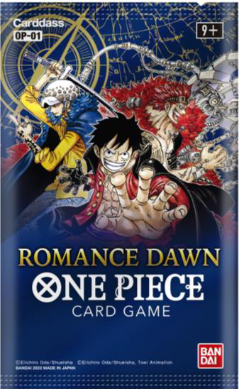 ONE PIECE CARD GAME ROMANCE DAWN BOOSTER PACK OP-01(random pack)